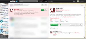 check user profile quick view mode on twitter