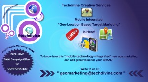Social Media Monitoring campaign integrated with Mobile based target geo location marketing