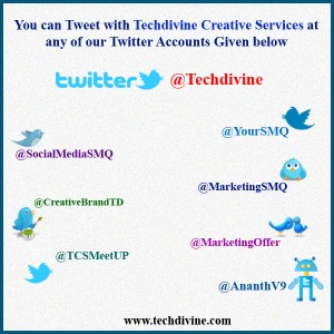 Techdivine Creative Services Twitter accounts Social Media Digital Marketing agency Mumbai