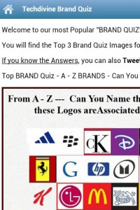 Brand Quizzes