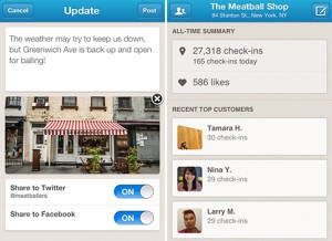 Merchant app by Foursquare