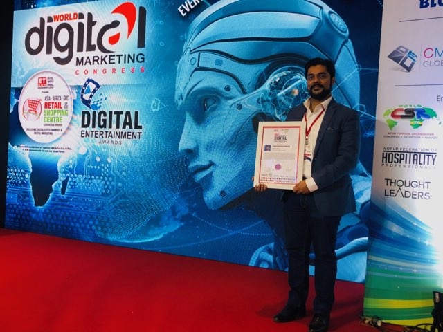 CMO Global Digital Marketing Leaders Award Winner